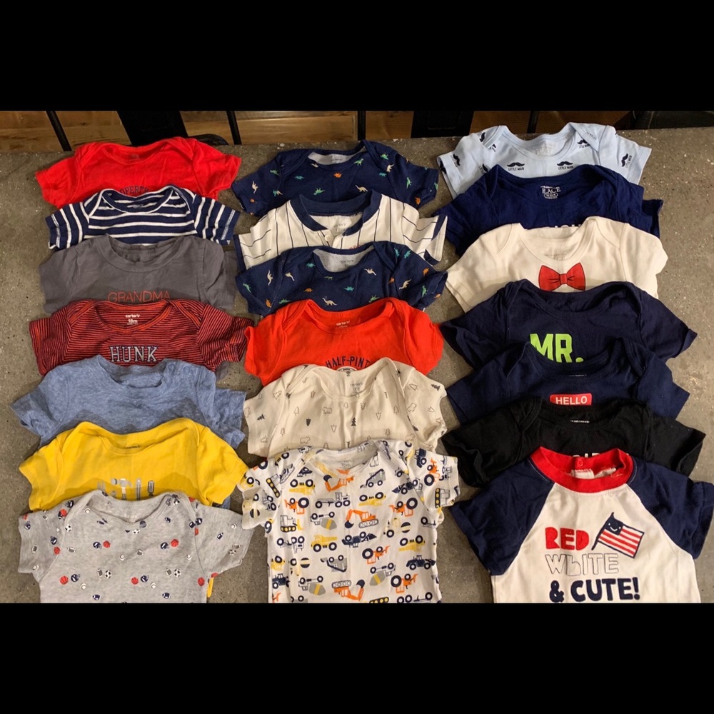 Boys 18/18-24 Month Onesies